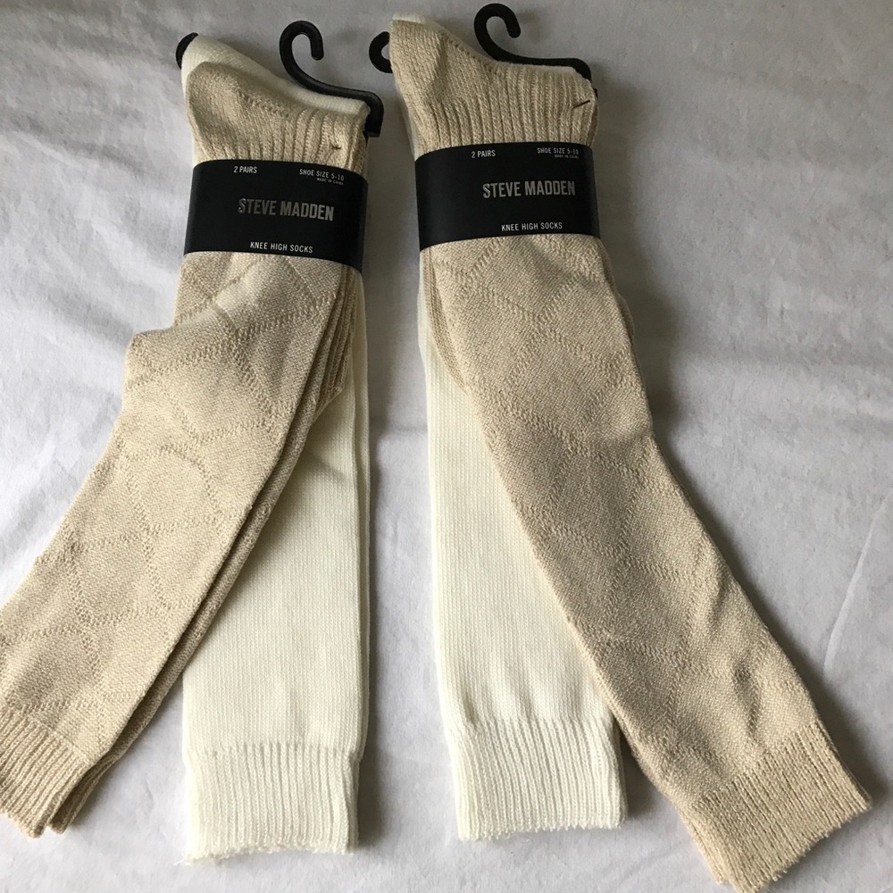 Steve Madden Warm Winter Knee Socks